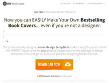 Tablet Screenshot of diybookcovers.com